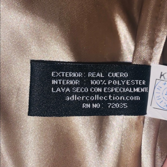 NEW Adler Collection Genuine Leather Jacket - Picture 4 of 7